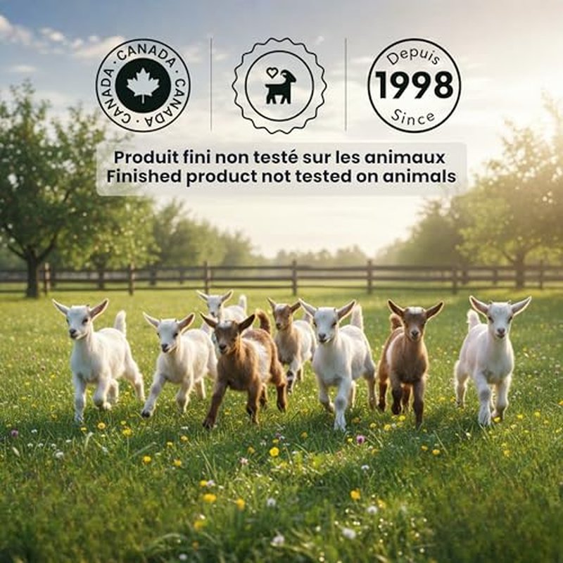 Caprina Fresh Goat¡¯s Milk Body Wash, WHITE TEA & SAGE Formula, 625 ml, Moisturizing Cleanser for Normal Skin, Gentle Daily Hydration