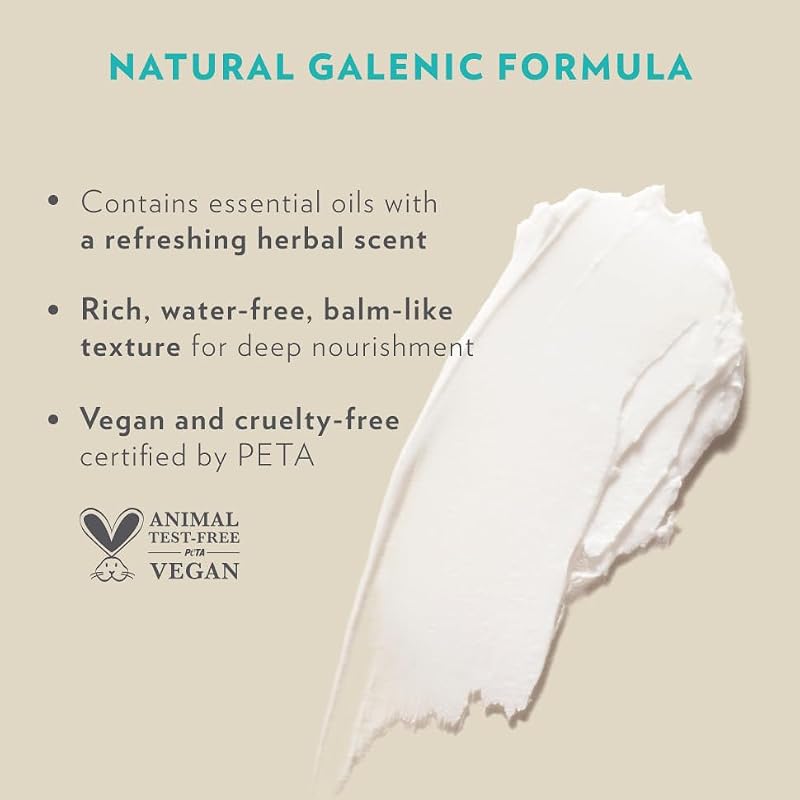 Alba Vegan Foot Cream for Dry Cracked Heels & Feet with Shea Butter - Deep Moisturizer