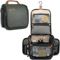 WELKINLAND 13-Pocket Hanging Toiletry Bag Waterproof Men's Travel Organizer
