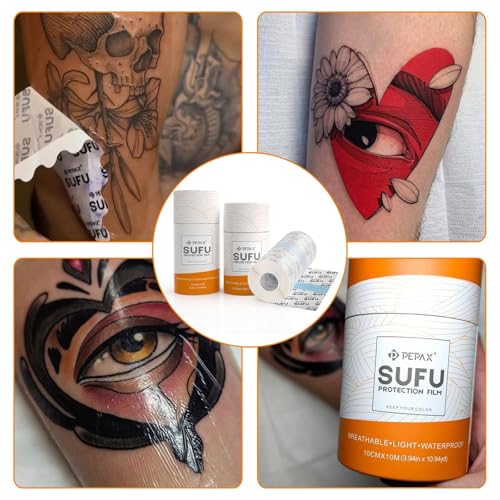 Autdor 6x11 Yard Tattoo Aftercare Bandage Waterproof Breathable Cover for Healing