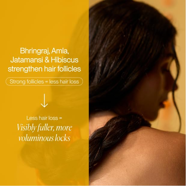 Botanical Hair Oil for Scalp & Hair Growth - 21 Natural Herbs, 1.7 fl oz