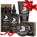 Bossman Essentials Beard Kit for Men - Stagecoach Scent, 3-Piece Gift Set (Variation A)