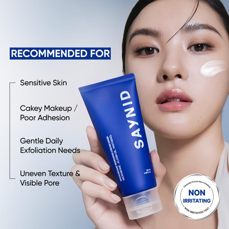 Microbiome Renewing Cream Mask for Pore Care & Glass Skin Effect - Gentle Exfoliating Face Mask, 100ml