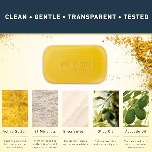 Harry's Bar Soap for Men - Stone Scent, 4 oz Body Soap Bars, 2 Pack