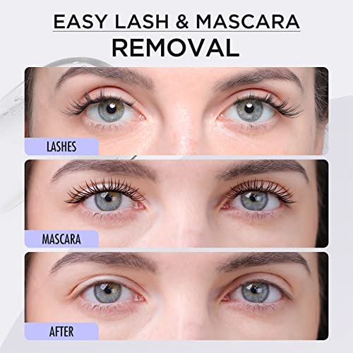 BEYELIAN Lash Remover, Cluster Lash Glue Remover for DIY at Home Non-irritating Mascara Wand 10g (2 Pack)