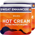 Hot Cream Sweat Enhancer Body Sculpting Lotion 4 Fl Oz Pack of 2 - Firming & Moisturizing