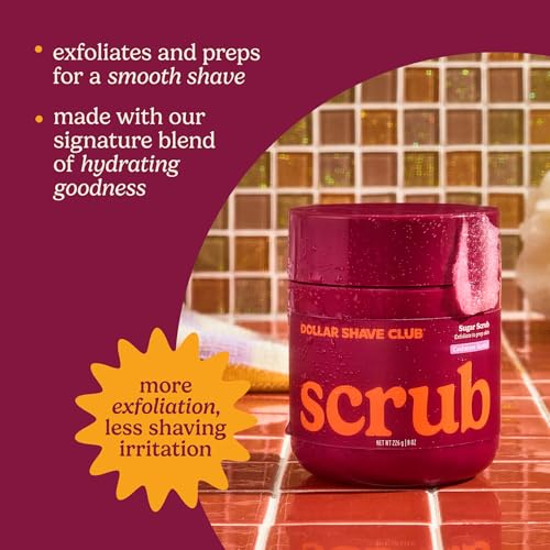Sugar Scrub for Women - Exfoliating Pre-Shave Body Scrub 8oz x 2 Pack with Hydrating & Fragrance