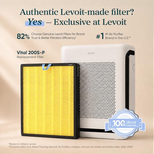 Levoit Vital 200S-P Pet Allergy Air Purifier Replacement Filter - 1 Pack