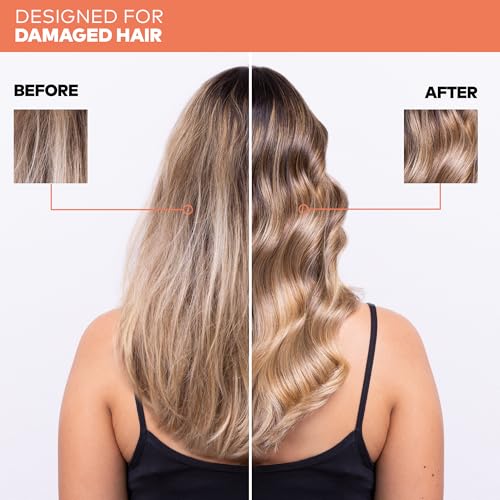Alfaparf Milano Yellow Professional Repair Reparative Conditioner for Damaged Hair - Powered By Bond Complex & Cacao Butter - Designed For Elastic Strength (16.9 fl oz / 500ml)