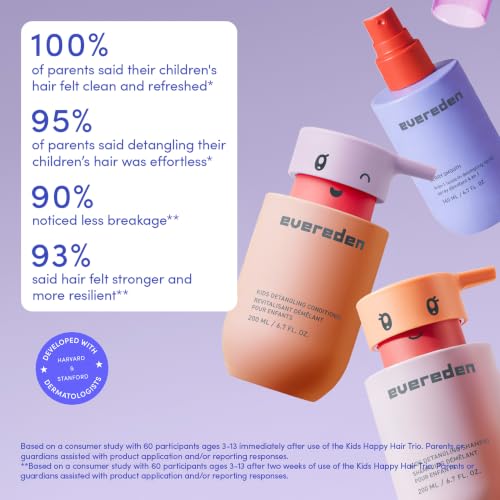 Evereden Kids Shampoo Conditioner & Body Wash Set 10.05 Fl Oz - Cloud Variant
