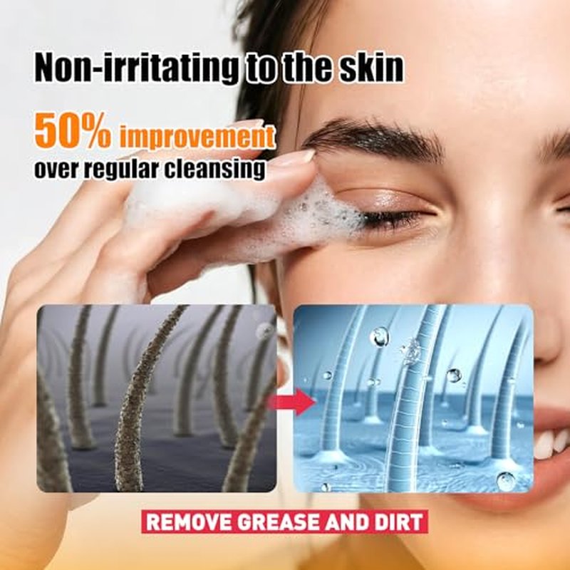 ARISON LASHES Shampoo Concentrate for Eyelash Extensions Lash Cleaning Hypoallergenic and Non-irritation Cleanser for Personal Travel or Home(Unscente)