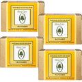 Olivia Care Mandarin & Olive Oil Organic Vegan Bath Bar Soap Pack of 4 - 8oz Each