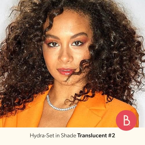 Hydra-Set Translucent Finishing Powder - Brightening, Weightless, 16-Hour Wear - Translucent 1 - Invisible