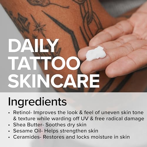 Mad Rabbit Replenish Tattoo Body Lotion 9.5 oz Fragrance-Free - Hydrating Skin Moisturizer for Tattoos & Dry Skin - Pack of 1
