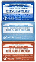 Pure Castile Soap Variety Pack - 3 x 5-Ounce Bars for Natural Personal Care