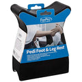 ForPro Professional Collection Pedi Foot & Leg Rest, Portable Foot and Leg Rest, 5.75 W x 2.75 D x 7.5 H, Black