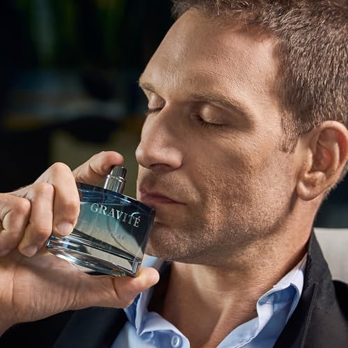 Particle Gravité Men’s Cologne Spray - Long Lasting Woody Citrus Fragrance