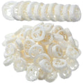 120 Pcs Natural Loofah Slices for Soap Making & Bath Exfoliation - Bulk Set