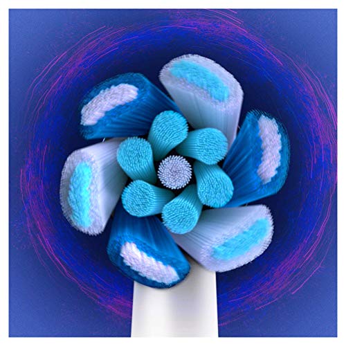 Oral-B iO Ultimate Cleaning Brush Heads - 2 Pack for Deep Plaque Removal