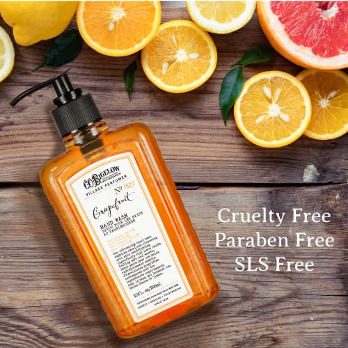 Grapefruit Hand Wash with Aloe Vera - Pack of 2, 10 fl oz | Moisturizing & Refreshing