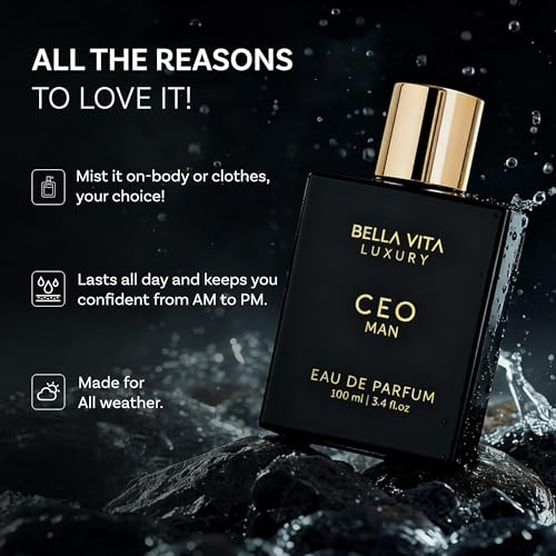 Bellavita Luxury CEO Man Eau de Parfum for Men 3.4 fl oz (100 ml) – CEO Man
