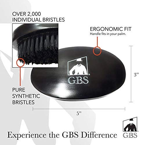 G.B.S Beard Grooming and Trimming Kit for Men, Beard Brush, Folding Comb, Mustache Comb, Beard Balm Wax and Unscented Oil, Barber Razor, Barber Scissors