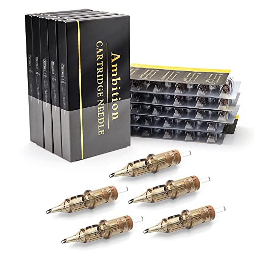 Ambition Premium 50Pcs #10 Bugpin Round Liner Tattoo Needles 1005RL Disposables