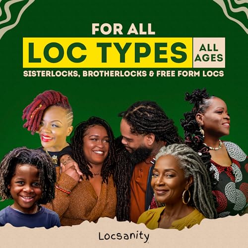 Locsanity 12 fl oz Moisturizing Rosewater & Peppermint Spray for Locs - Lightweight Frizz Control & Scalp Hydration