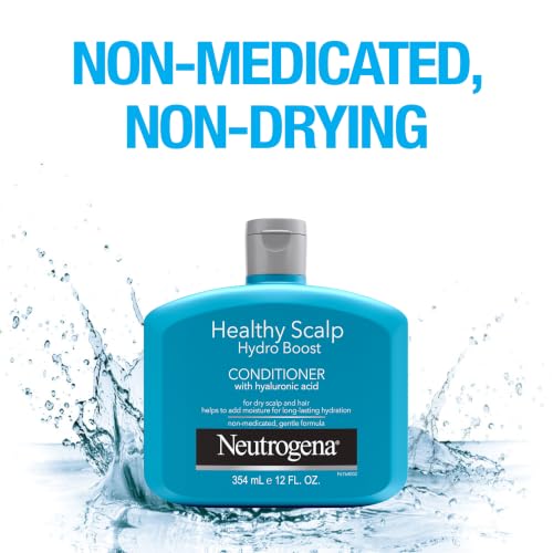 Neutrogena Hydro Boost Shampoo & Conditioner Set - Hydrating for Dry Hair & Scalp - 2 x 12 Fl Oz - Variation of Shampoo + Conditioner