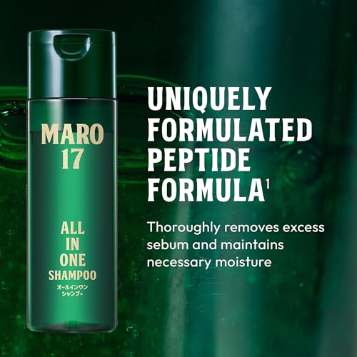 Men's All-in-One Shampoo & Body Wash - Peptide Infused, 2-Pack, Variation: All in One Shampoo