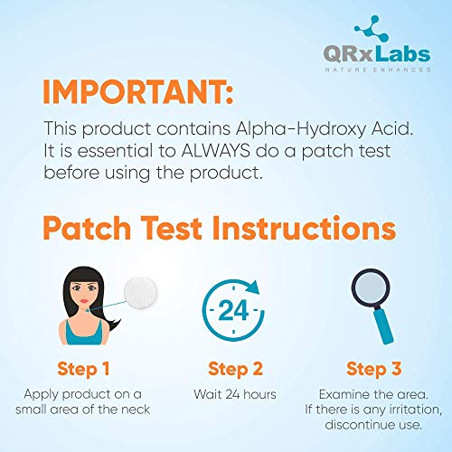 QRxLabs Acne Care - Acne Control Pads with 10% Glycolic + 2% Salicylic Acid, Niacinamide Serum for Enhanced Penetration, Glycolic Acid Face Wash for Clear, Smooth Skin - 3 Powerful Formulas