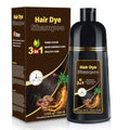 Chestnut Brown Hair Dye Shampoo for Gray Coverage - Easy Application