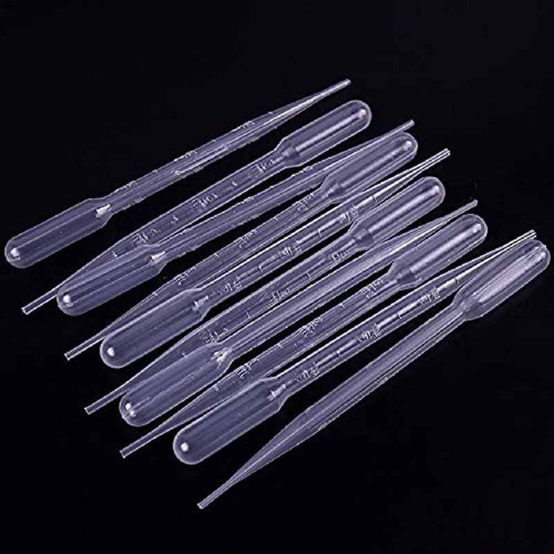 500pcs 0.5ml Plastic Transfer Pipettes Eye Dropper, Disposable Essential Oils Pipettes Dropper Makeup Tool Science and Lab