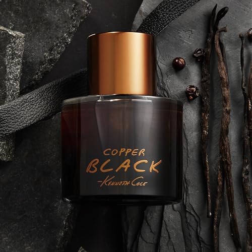 Kenneth Cole Copper Black Eau De Toilette Cologne for Men 1 Fl Oz