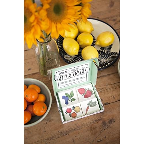 Pop-Up Tattoo Parlor: 100 Temporary Vegetable Tattoos