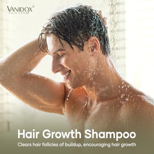 Unscented Carbonic Acid Shampoo - Stimulates Hair Growth, DHT Blockers, Sulfate-Free, 16 Fl Oz