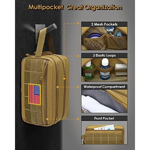 PACKISM Lace TSA Approved Toiletry Bags, 2 Style for Bundle Sale