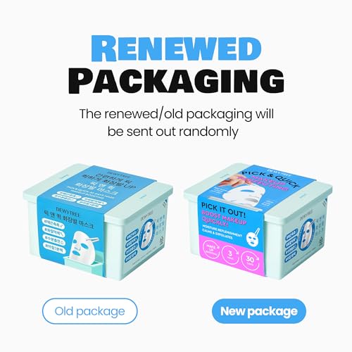 Hydrating Face Sheet Masks with Hyaluronic Acid - 30 Sheets