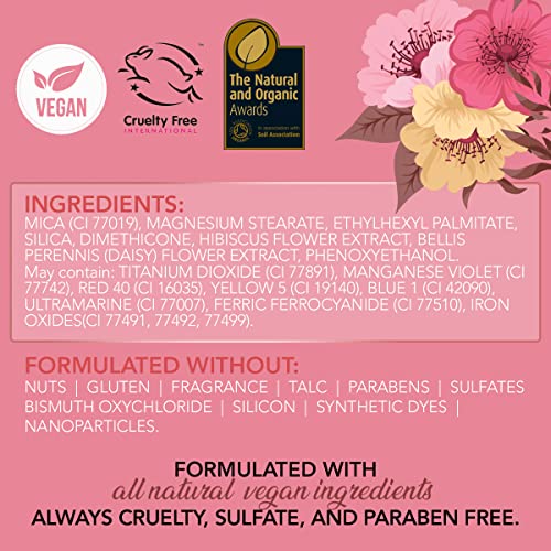 Rachel Couture Makeup Palette with Natural Ingredients & Pure Pigments | Vegan & Cruelty-Free | Infused with Natural Botanical Extracts ? 30 Colors - Woodstock