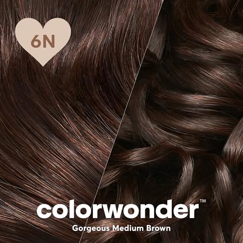 Madison Reed ColorWonder Demi-Permanent Hair Color Kit 6N Medium Brown - Brunette Bombshell