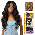 Sensationnel Butta Lace 90s Bangs Wig-Unit - Deep Part HD Lace Synthetic Hair, Glueless, Blonde