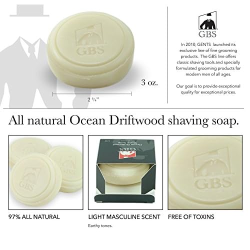G.B.S Short Handle Safety Razor, Pure Badger Shaving Brush, Brush and Razor Stand, Bowl, Glycerin Natural Soap and 25 Blades