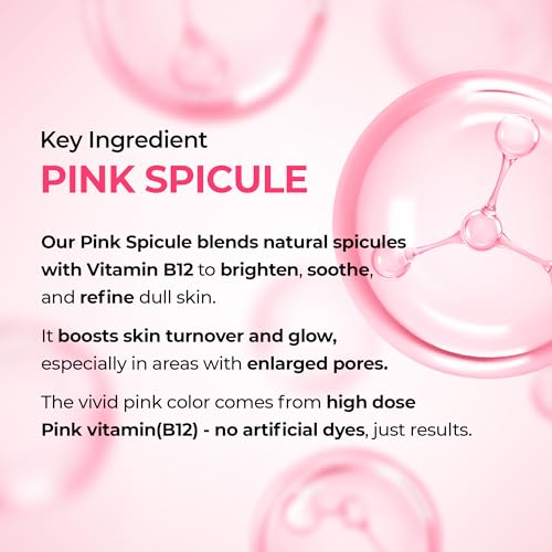 Dr.Melaxin Lumi firm & lift Duo | Korean facial Collagen Firming serum plumping skin & tightening refines skin repair density | Cyano Pink Spicule Serum + Picotonic Shot Ampoule