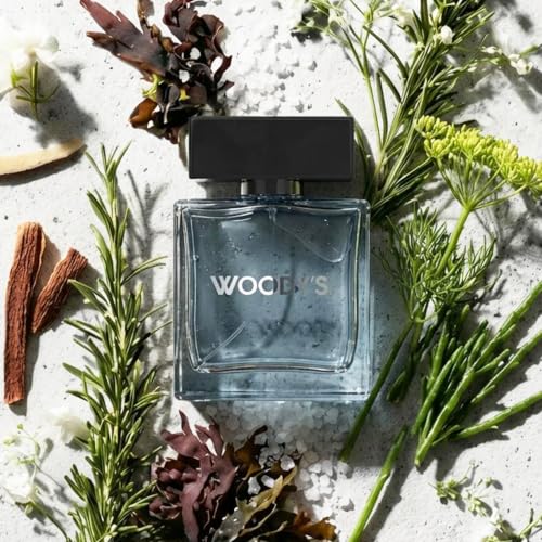 Woody's Men's Eau de Toilette Cologne 3.4 oz Long-Lasting Fresh Masculine Scent
