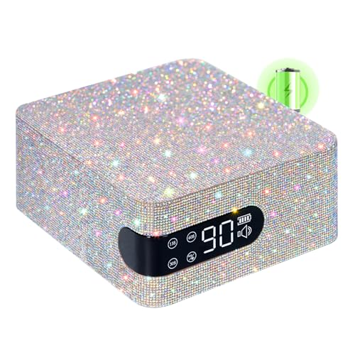 Cordless UV LED Nail Lamp - 96W Gel & Acrylic Curing with Diamond Design - Ab Diamond