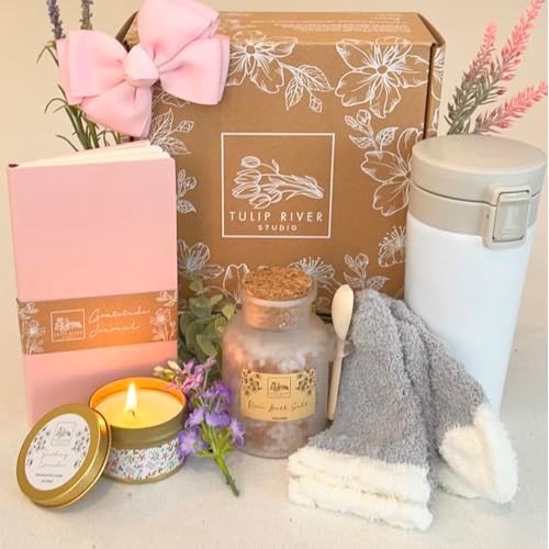 Thinking of You Gifts for Women ? Birthday Box, Care Package, Spa Kit, Get Well Gift Baskets, Cheer Up and Relaxation Gift Set