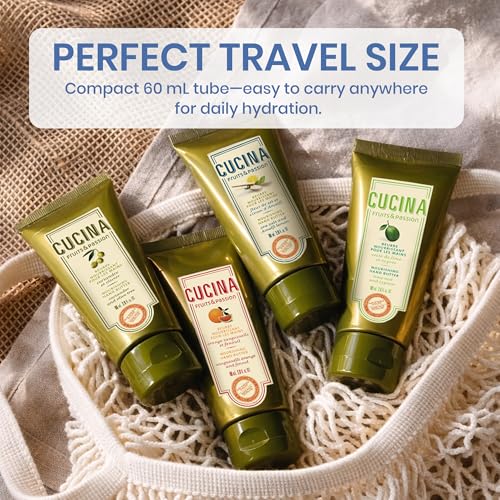Nourishing Hand Butter with Sea Salt & Amalfi Lemon - Deep Hydration, Olive Oil, 2 fl oz - Variation of Sea Salt and Amalfi Lemon
