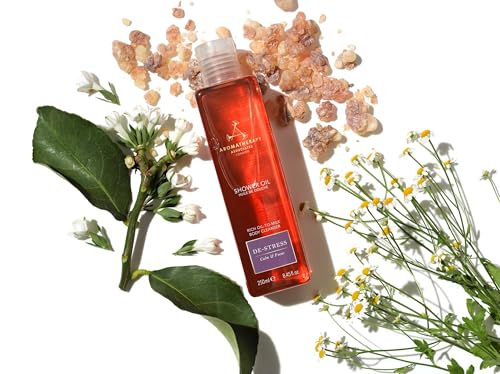 De-Stress Mind Shower Oil - Aromatherapy Associates, Calming & Focus, Hydrating Body Oil