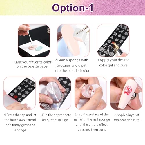 JC Handcrafted Press On Nails Kit, Short Length Nail Press Ons, Durable, Easy Application, Stylish Impress Press On Nails, Perfect for Daily Wear & Special Occasions (M19, M)