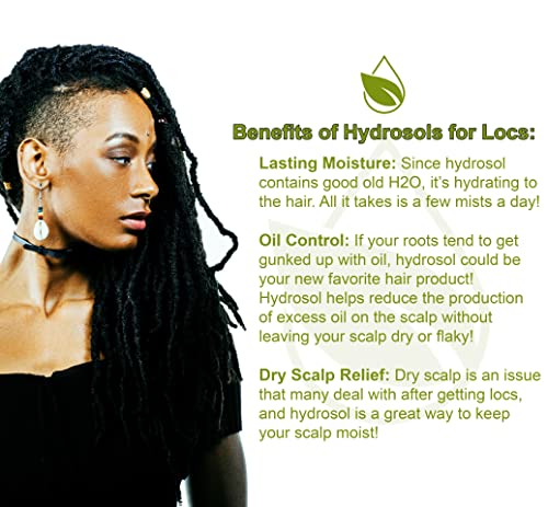 Lavender Hydrosol Water 32oz - Pure Steam Distilled Calming Facial Toner & Aromatherapy